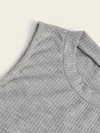 Solid Ribbed Knit Tank Top - 2 Love One