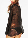 Tiffany Distressed Pullover Sweater - 2 Love One