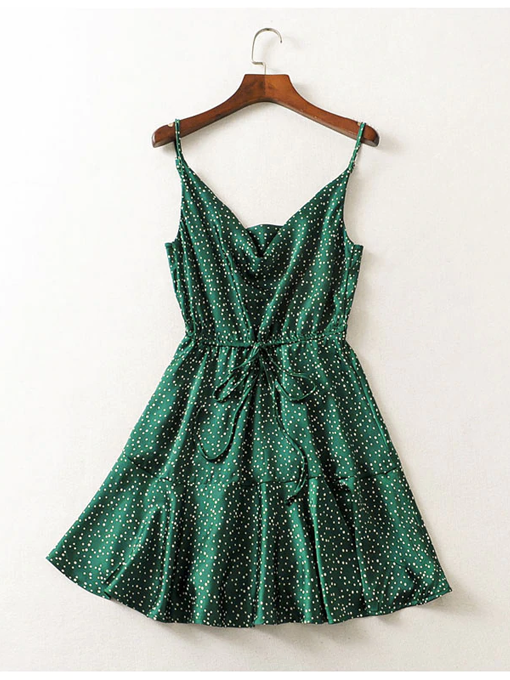 Vintage Green Polka Dot Dress - 2 Love One Vintage Green Polka Dot Dress - 2 Love One