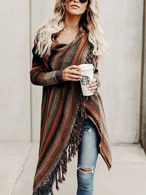 Zora Tassel Hem Shawl - 2 Love One