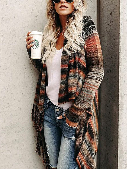 Zora Tassel Hem Shawl - 2 Love One