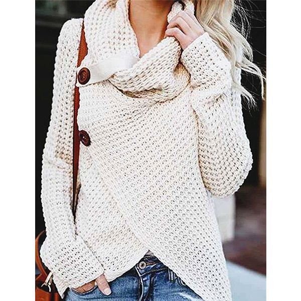 &quot;Calantha&quot; Asy Hem Knit Sweater - 2 Love One