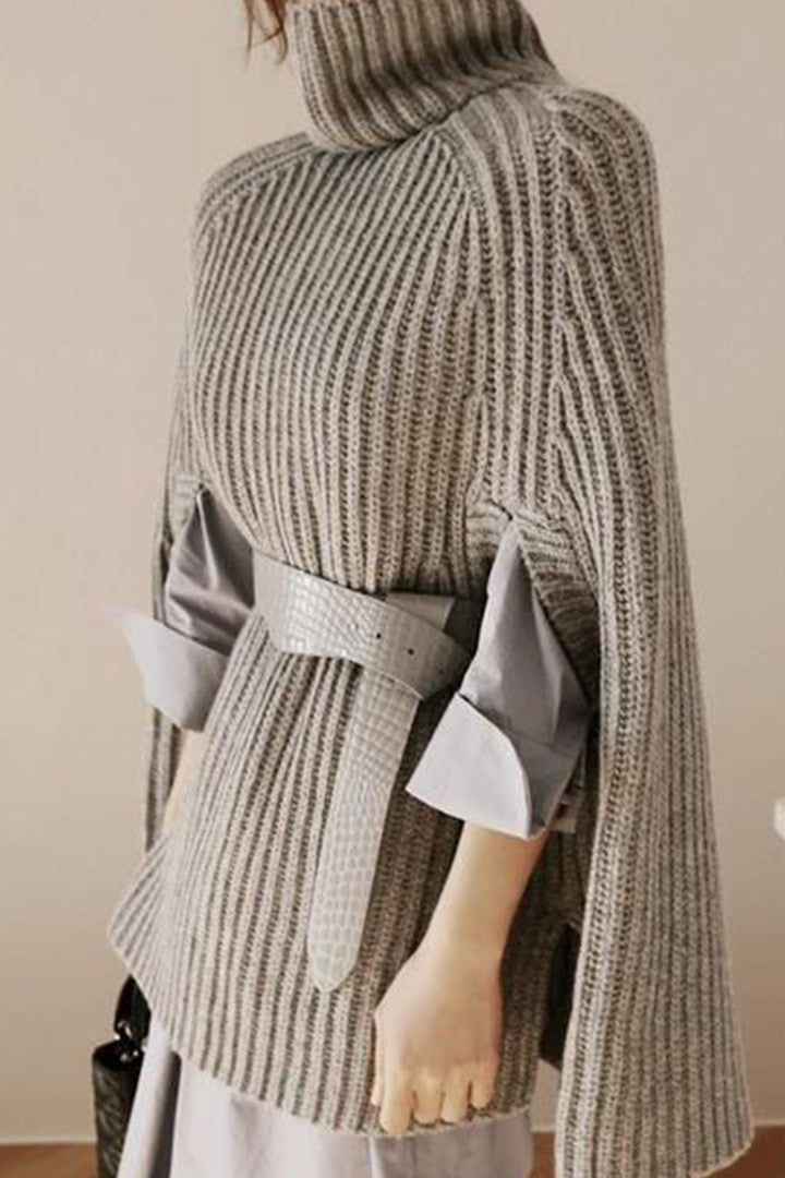 Joni Knit Poncho Top - 2 Love One