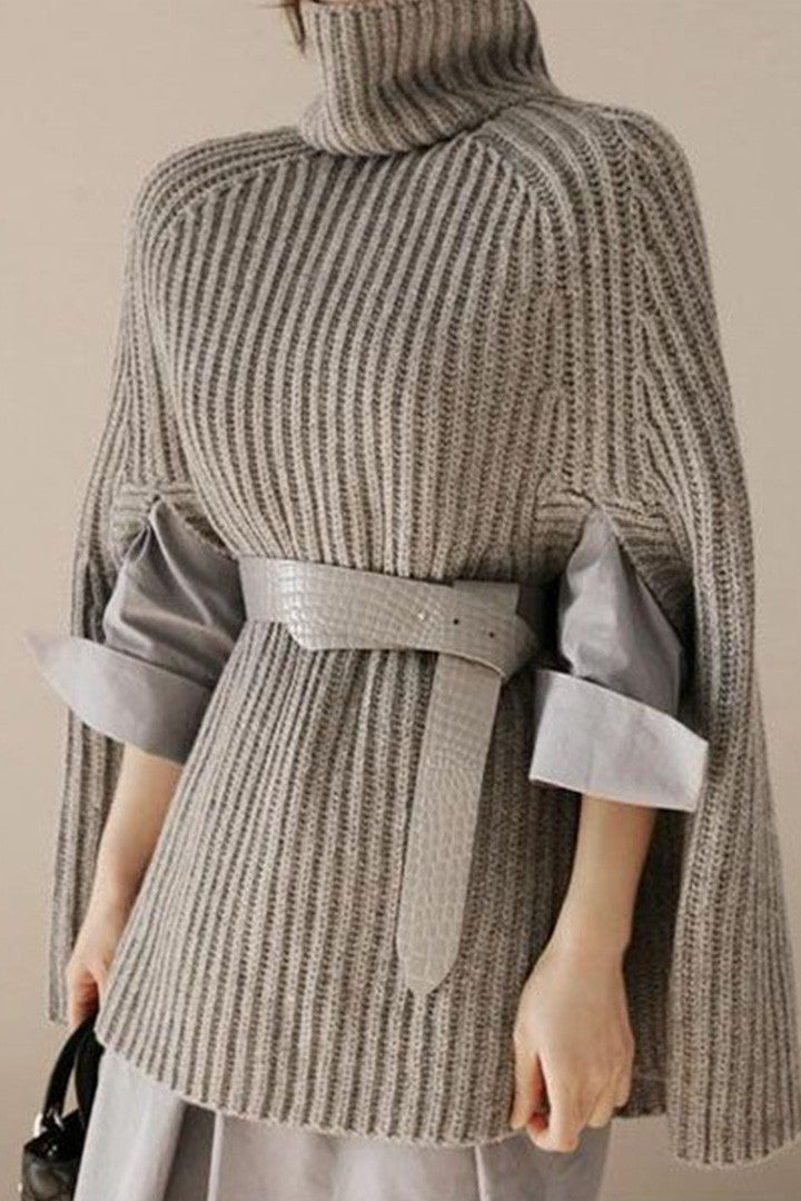 Joni Knit Poncho Top - 2 Love One